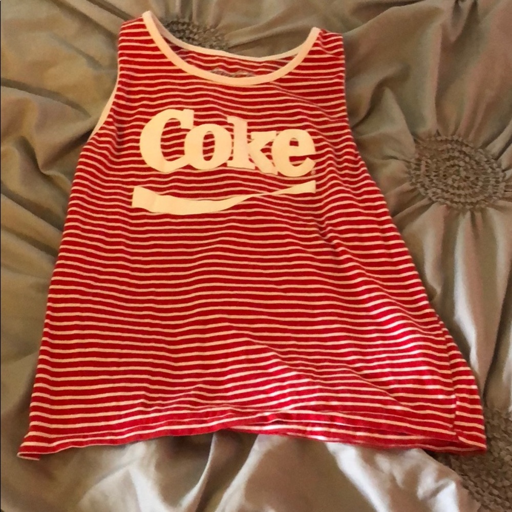 NWOT coke tank top